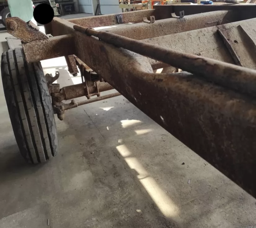 Сервисный центр Техкомплект восстановил прицеп для подшефной громады в Полтавской области, фото 3