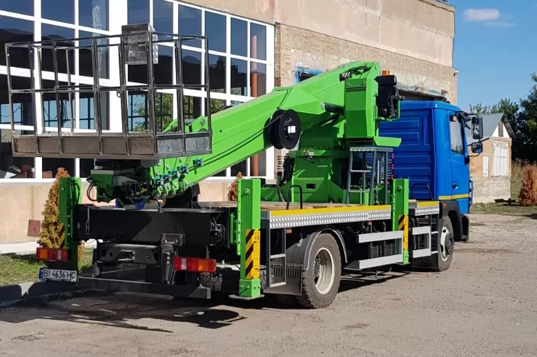 Проведено плановое техническое обслуживание автовышки SKYMAN DS-340, фото 15