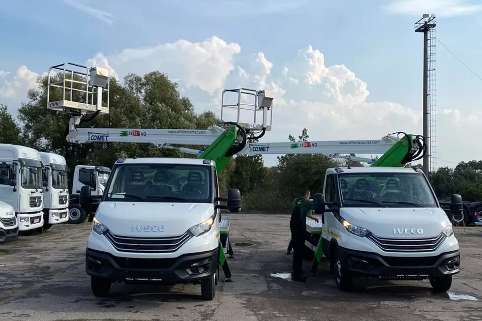 Готовится к отгрузке партия самых популярных автовышек на IVECO Daily, фото 8