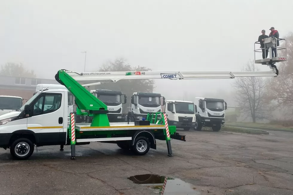 Для восстановления деоккупированной Харьковщины изготовлена самая популярная модель автовышки, фото 13