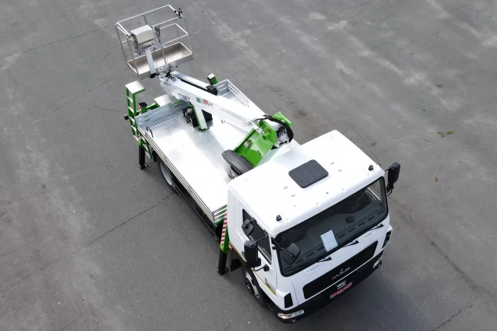 ЧП Львовэлектросервис - владелец новой автовышки Comet 21 м на базе МАЗ-4371, фото 20