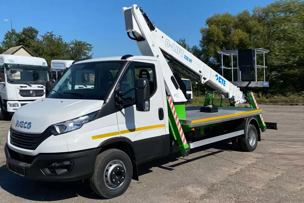 Изготовили очередной автогидроподъемник на базе IVECO Daily, фото 6