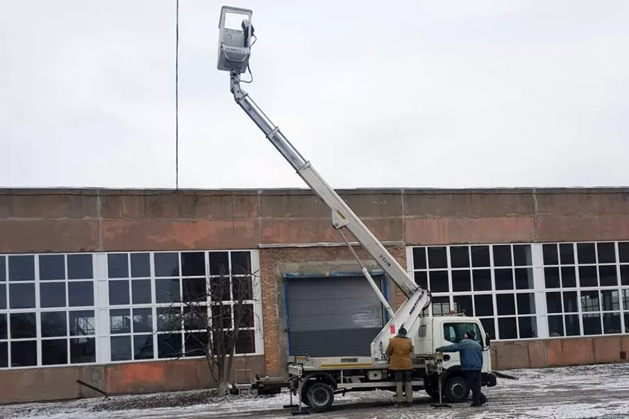 Успешно отремонтирована 18-метровая автовышка Multitel MT 182, фото 1