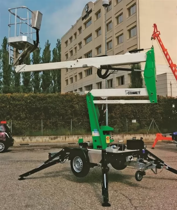 Автогидроподъемники Comet на прицепах заказать в Киеве
