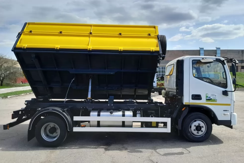 На базе FOTON AUMARK 1108 сделан очередной самосвал КОШМАНОВЕЦ, фото 1