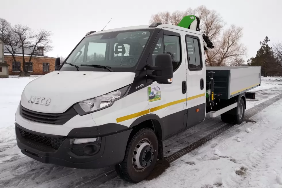 IVECO DAILY 60С15D с КМУ СОМЕТ ХС700 А1