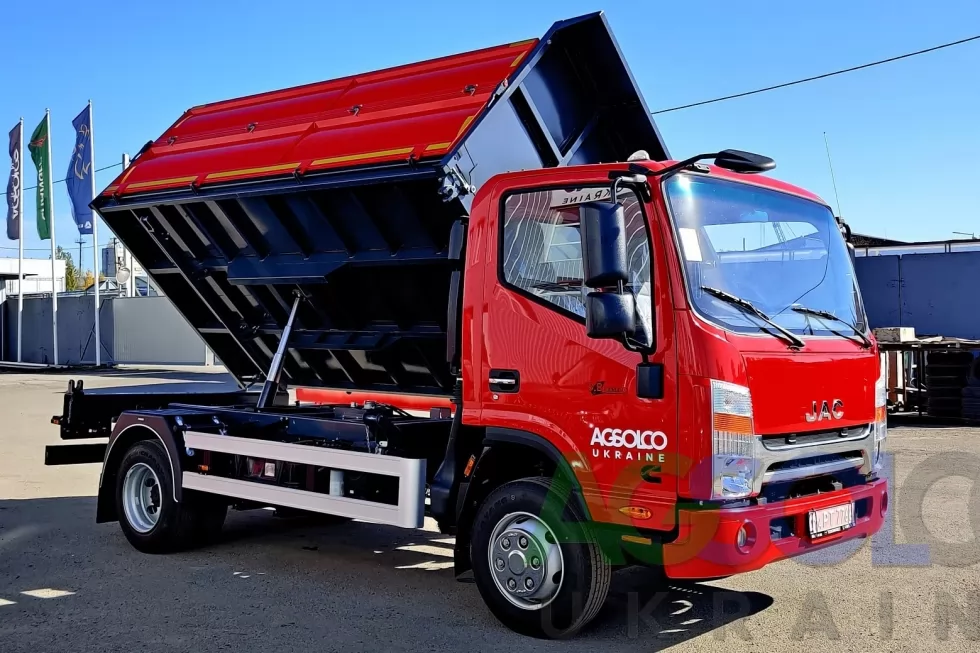 Изготовлен самосвал с надставными бортами на базе JAC N82, фото 16