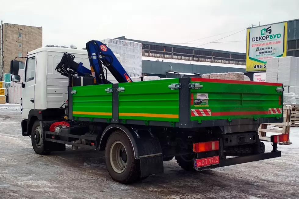 новый маз 4371 с кму купить украина