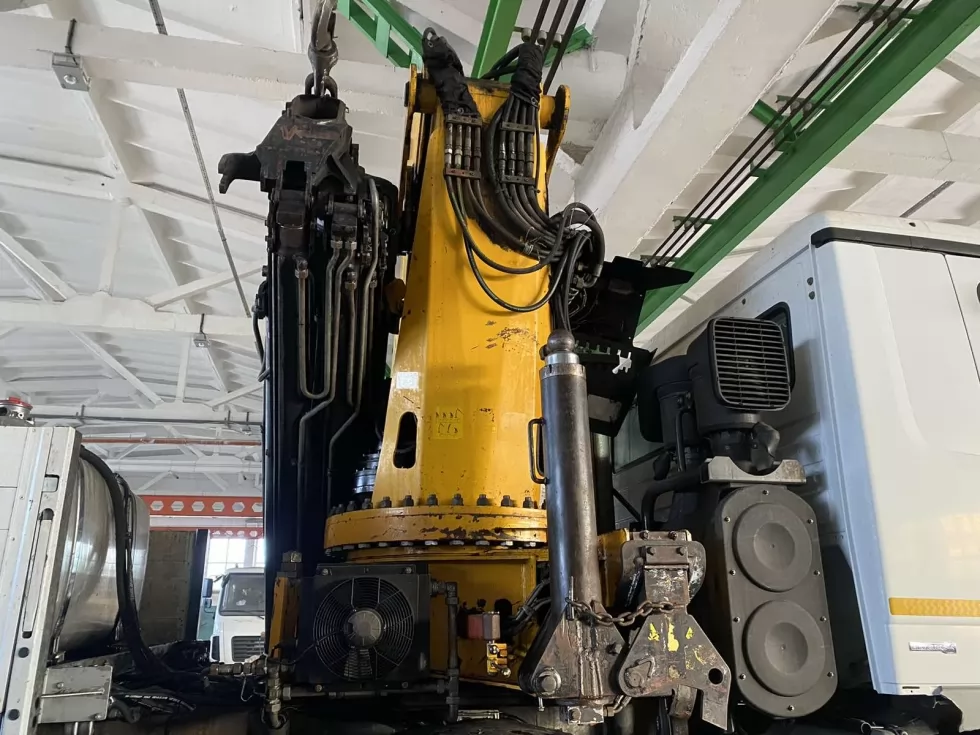 Восстановлена гидравлика и механика австрийского крана-манипулятора Palfinger, фото 2