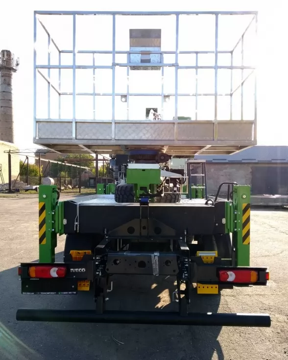 Киевэнерго приобрел 30-метровую автовышку SKYMAN DS00 на базе IVECO Eurocargo, фото 13