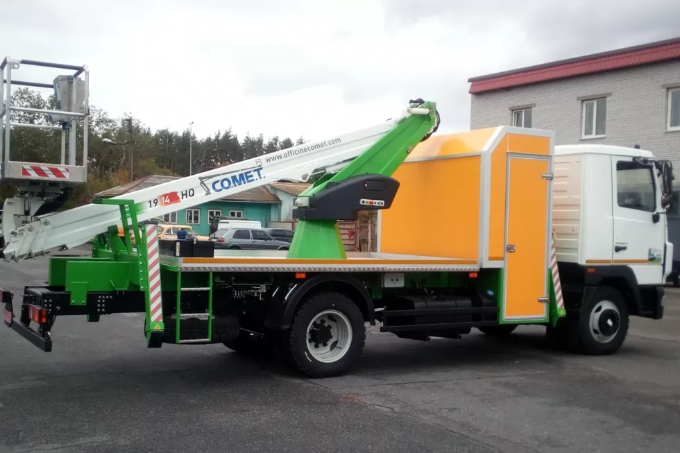 автогидроподъемник comet 18 м