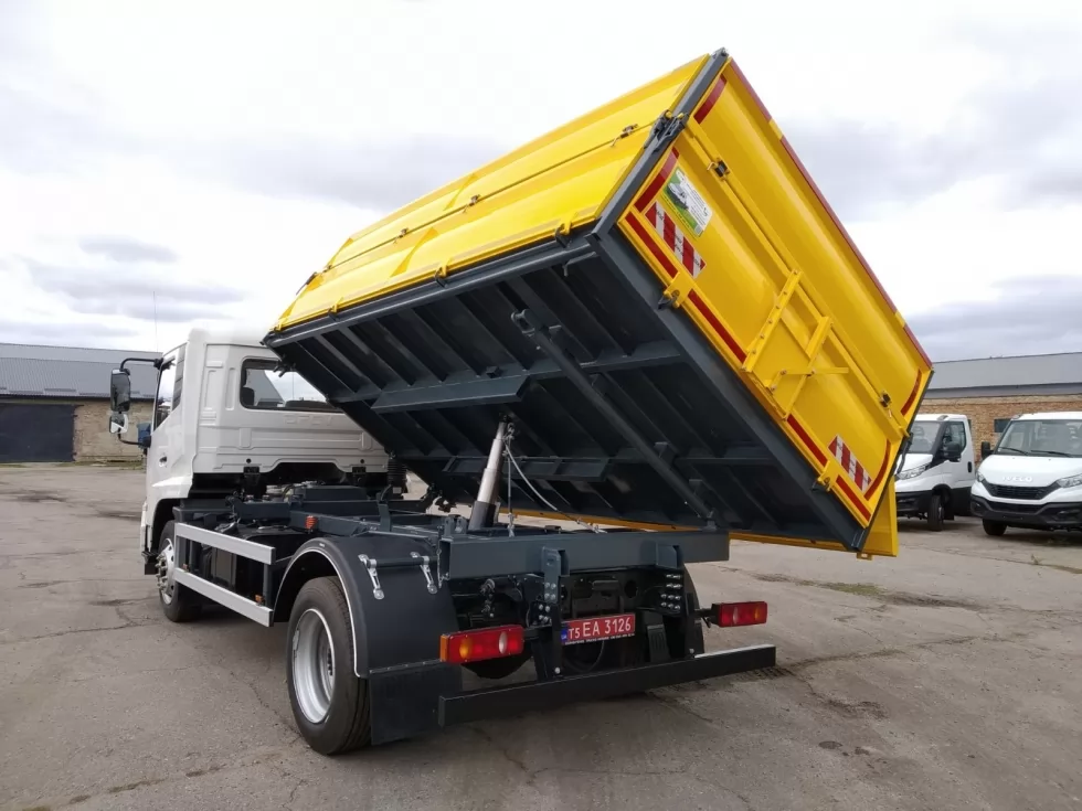 Изготовлен новый самосвал на базе Donfeng DFH 5120, фото 7