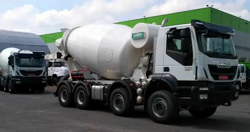 автобетоносмеситель imer iveco