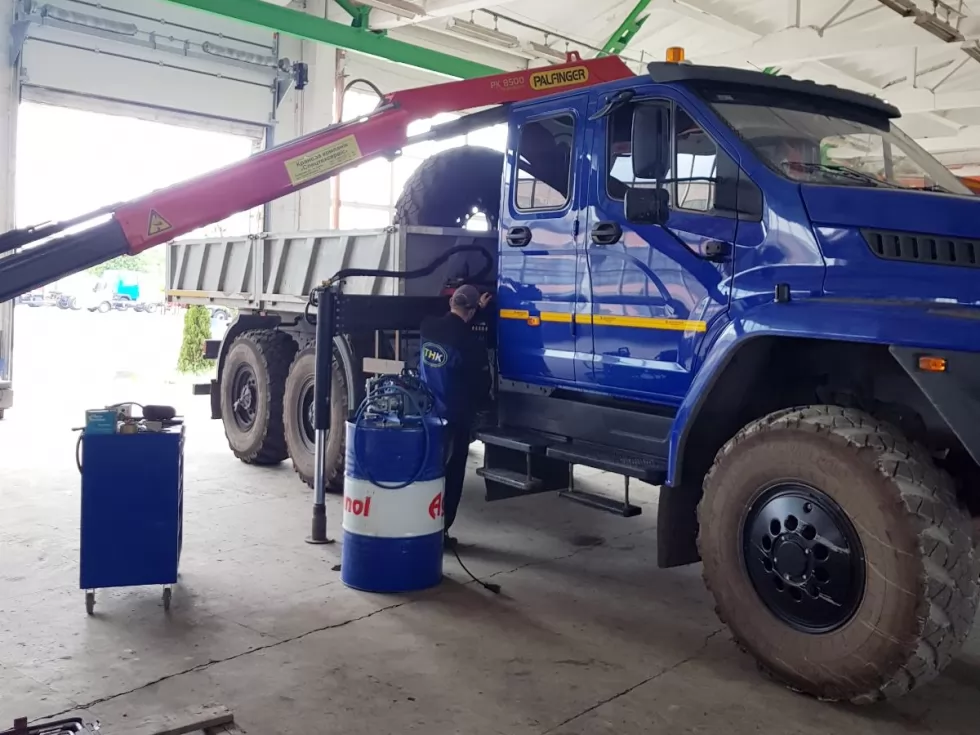 Проведено техническое обслуживание КМУ Palfinger РК 8500, фото 4