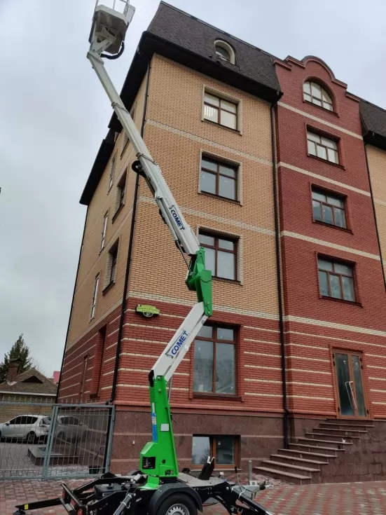 прицепная автовышка