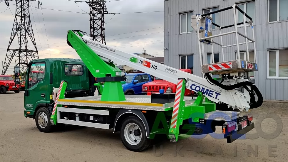 Сделана еще одна автовышка Comet 18 м на базе JAC N56, фото 8