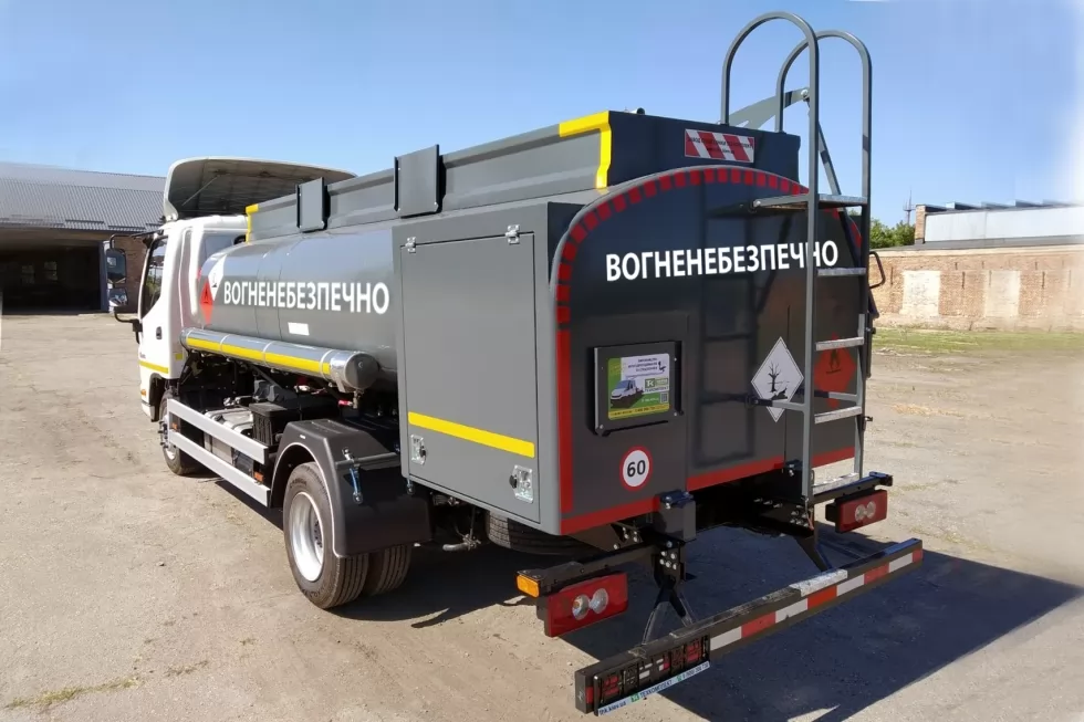 Система раздачи и учета топлива в бензовозе