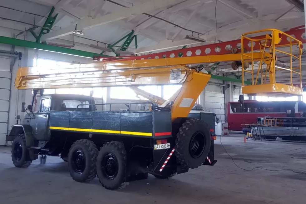 Сервисный центр Техкомплект завершил очередной капремонт автовышки ВС-22, фото 20