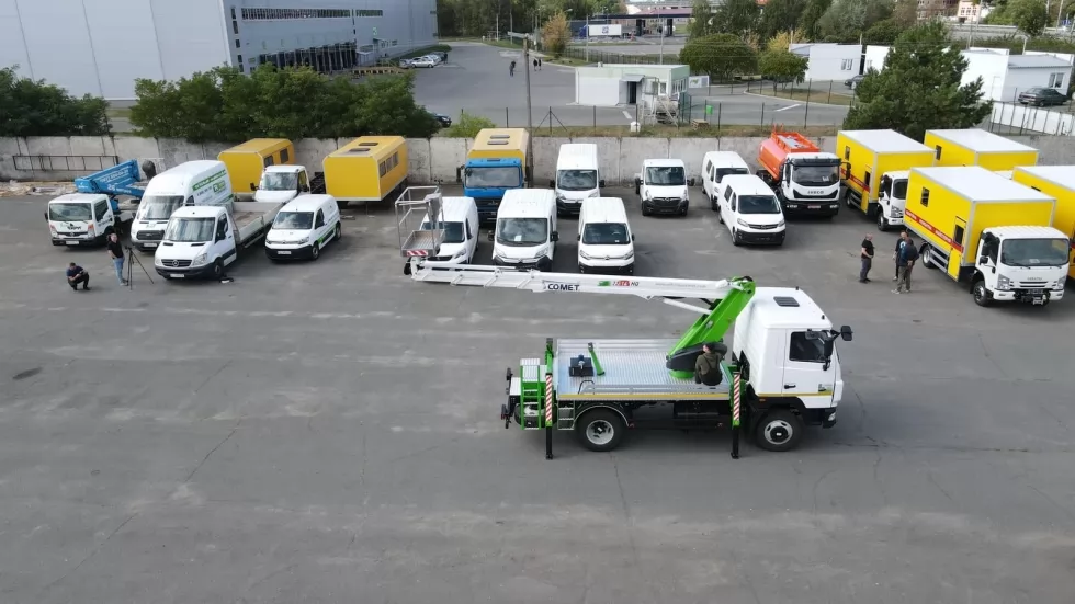 ЧП Львовэлектросервис - владелец новой автовышки Comet 21 м на базе МАЗ-4371, фото 29