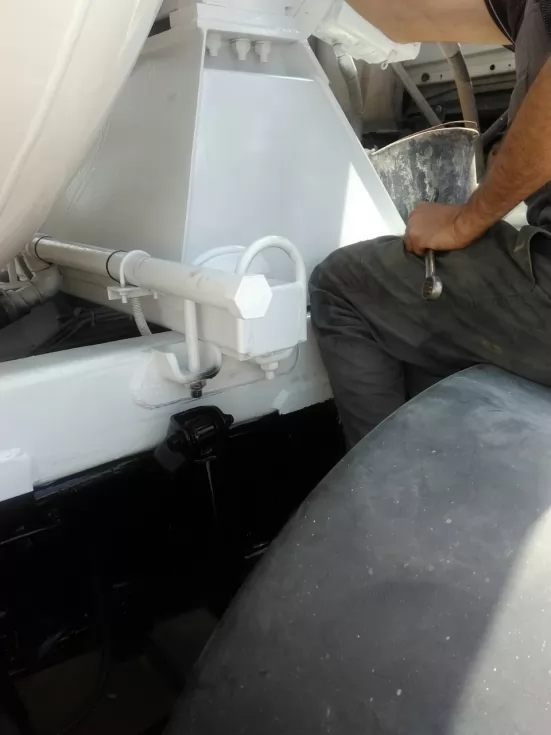 Успешно выполнен ремонт автобетоносмесителя IMER , фото 1