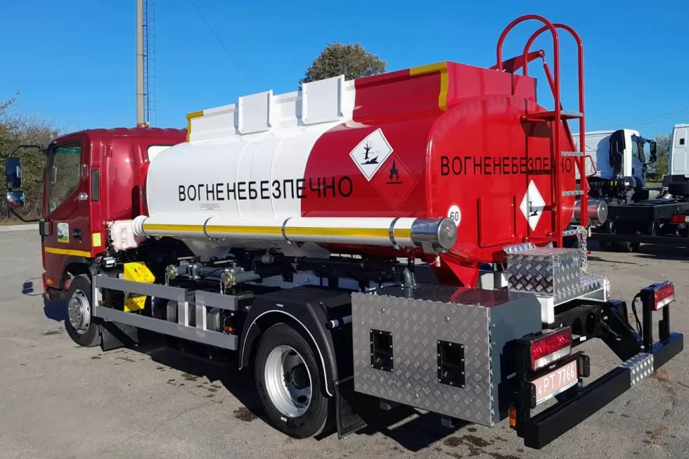 топливозаправщик jac n90 атз-5