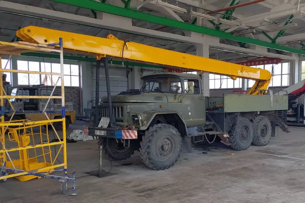 Сервисный центр Техкомплект завершил очередной капремонт автовышки ВС-22, фото 13