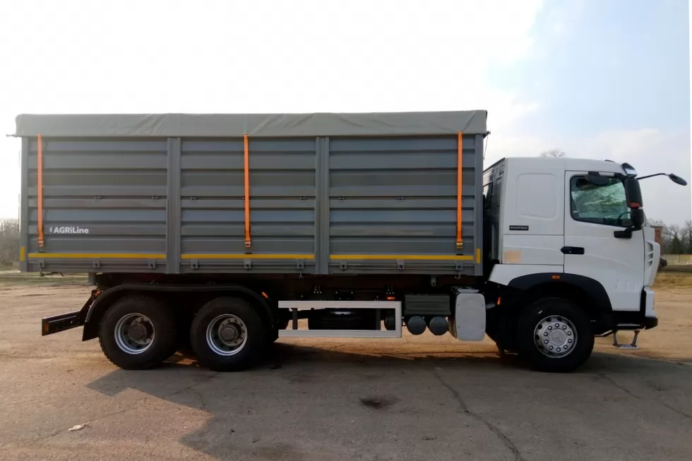 Изготовлен зерновоз AGRiLine-30 на новой модели базового шасси, фото 6
