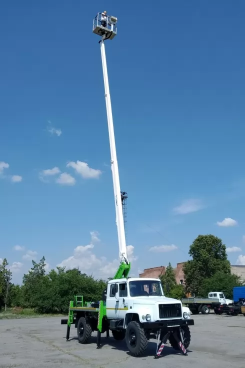 Ровнооблэнерго купил автовышку Comet 18 на полноприводном шасси ГАЗ-3308, фото 15