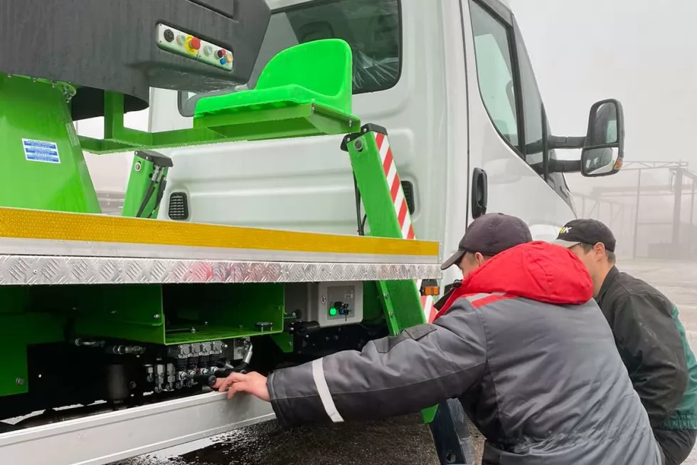 Для восстановления деоккупированной Харьковщины изготовлена самая популярная модель автовышки, фото 2