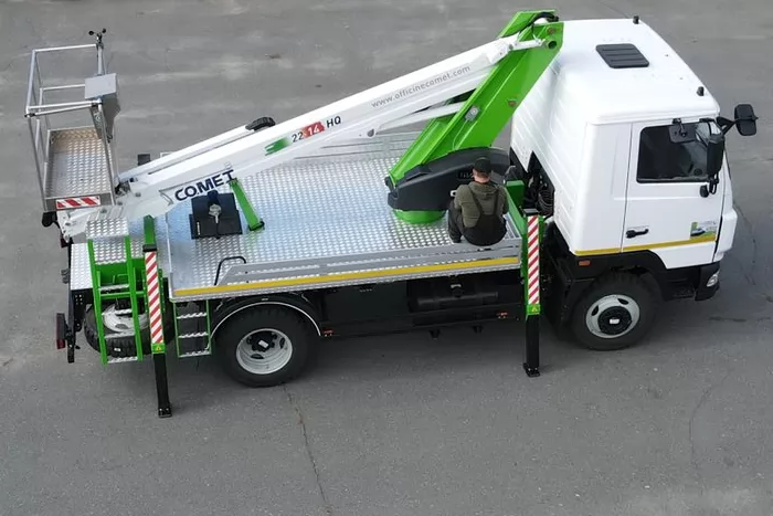 ЧП Львовэлектросервис - владелец новой автовышки Comet 21 м на базе МАЗ-4371, фото 19