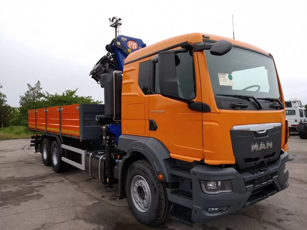 ГК АВТОСТРАДА - владелец шести бортовых платформ с КМУ PM 47.5 на базе MAN TGS 33.440, фото 18