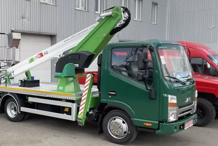 продажа автовышек техкомплект на базе jac