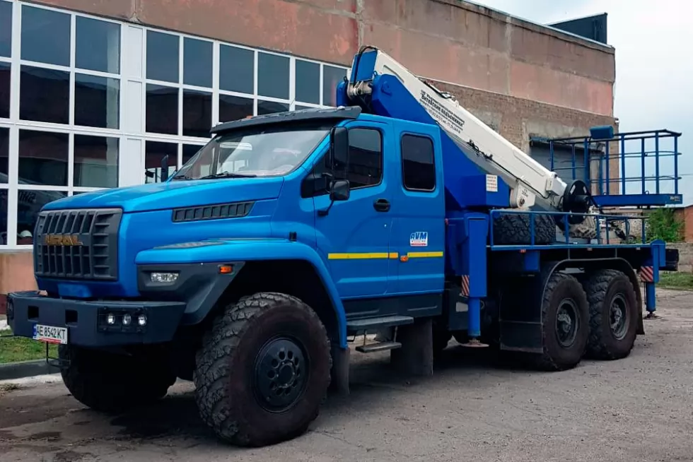 Успешно отремонтирована автовышка ВИПО-28 на базе УРАЛ, фото 9