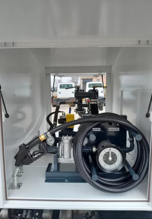 Изготовлен очередной автотопливозаправщик APZ-5.0 на шасси JAC N90, фото 10