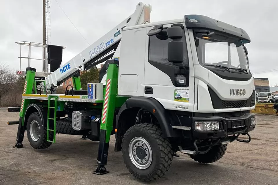 автовышки iveco eurocargo 4x4