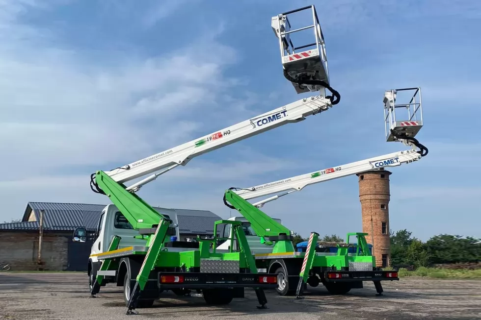 Готовится к отгрузке партия самых популярных автовышек на IVECO Daily, фото 3