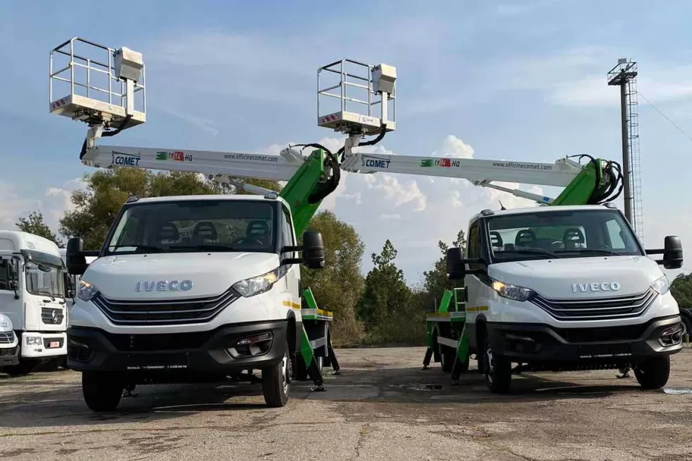 Готовится к отгрузке партия самых популярных автовышек на IVECO Daily, фото 15