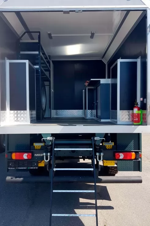 Полесские коммунальщики получили новый бригадный автомобиль IVECO EUROCARGO ML 110 4х4, фото 4