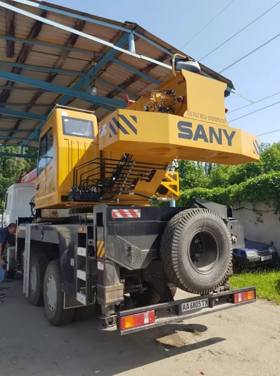 Проведено сервисное обслуживание автокрана Palfinger Sany 25 т, фото 7
