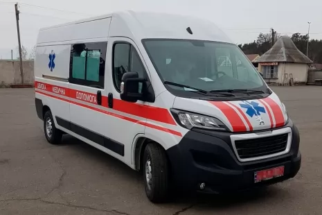 Техкомплект изготовил 10 автомобилей скорой помощи для Житомирщины