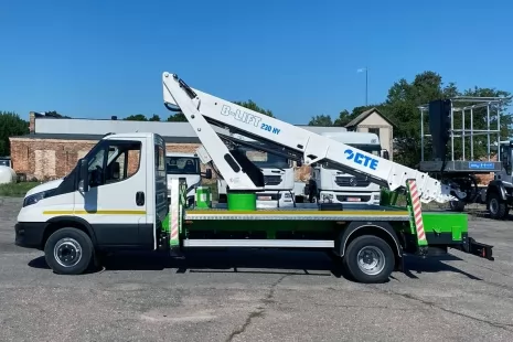 Изготовили очередной автогидроподъемник на базе IVECO Daily
