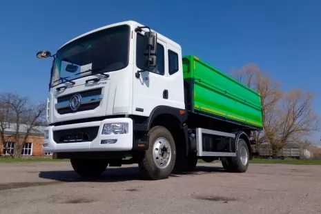 Техкомплект изготовил самосвалы на новой модели шасси от DONGFENG