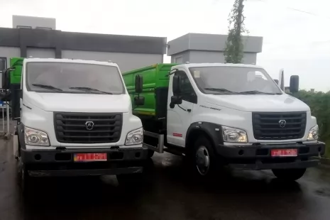 Самосвалы собственного производства Техкомплект будут работать в Винницкой области 