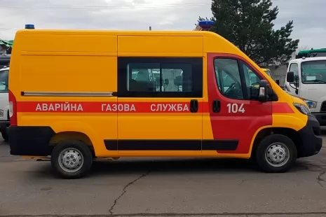 Аварийно-спасательная машина PEOGEOT Boxer - для критической инфраструктуры Украины