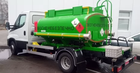 В Одесскую область отправляется работать еще один автотопливозаправщик на базе IVECO