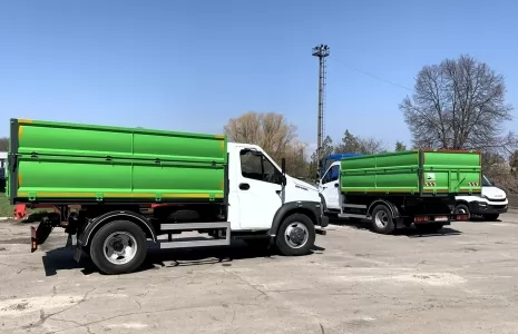 Для клиента Motor Development Group изготовлены 2 самосвала 4 т / 9,7 м <sup loading=