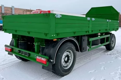 Техкомплект изготовил новый бортовой прицеп европейской конструкции