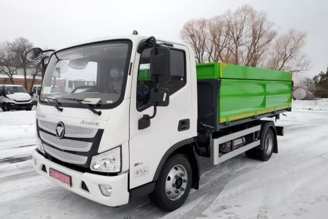 Новый успешный тандем: шасси FOTON AUMARK S BJ1088VEJEA-F2 и самосвальный кузов от Техкомплект