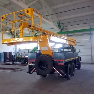 Сервисный центр Техкомплект завершил очередной капремонт автовышки ВС-22