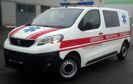 санитарный автомобиль peugeot
